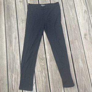 Vince Elastic Waist pull on Pants Navy Charcoal Stretch Size 10